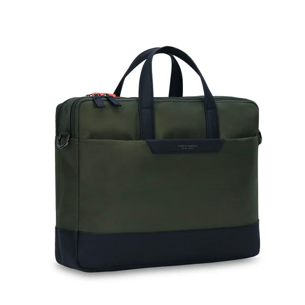 Borsa Professionale 15,6" William Verde Militare – Campo Marzio