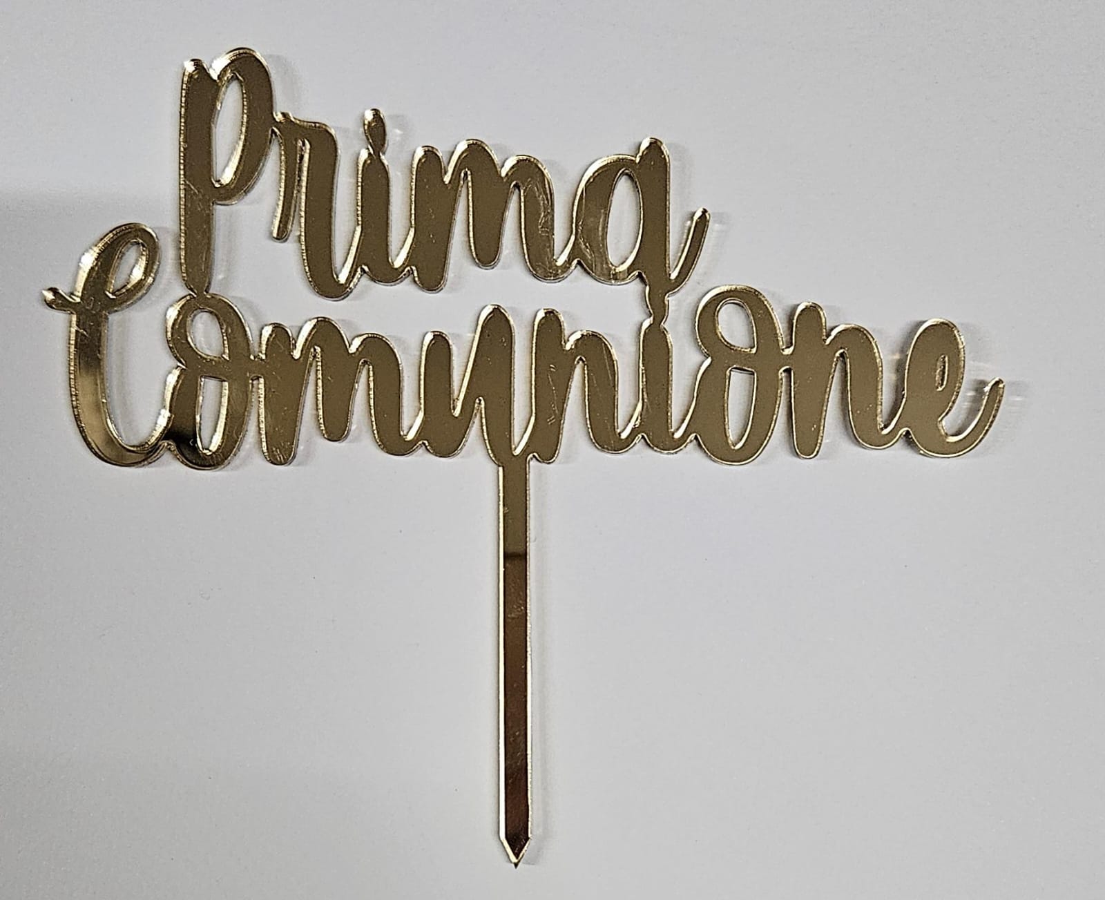 Cake topper personalizzabili in plexiglass
