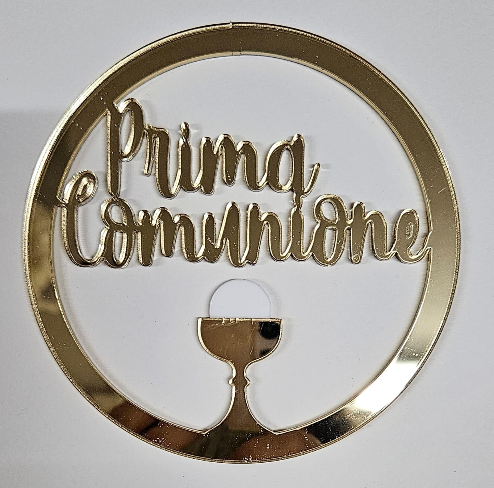Cake topper personalizzabili in plexiglass
