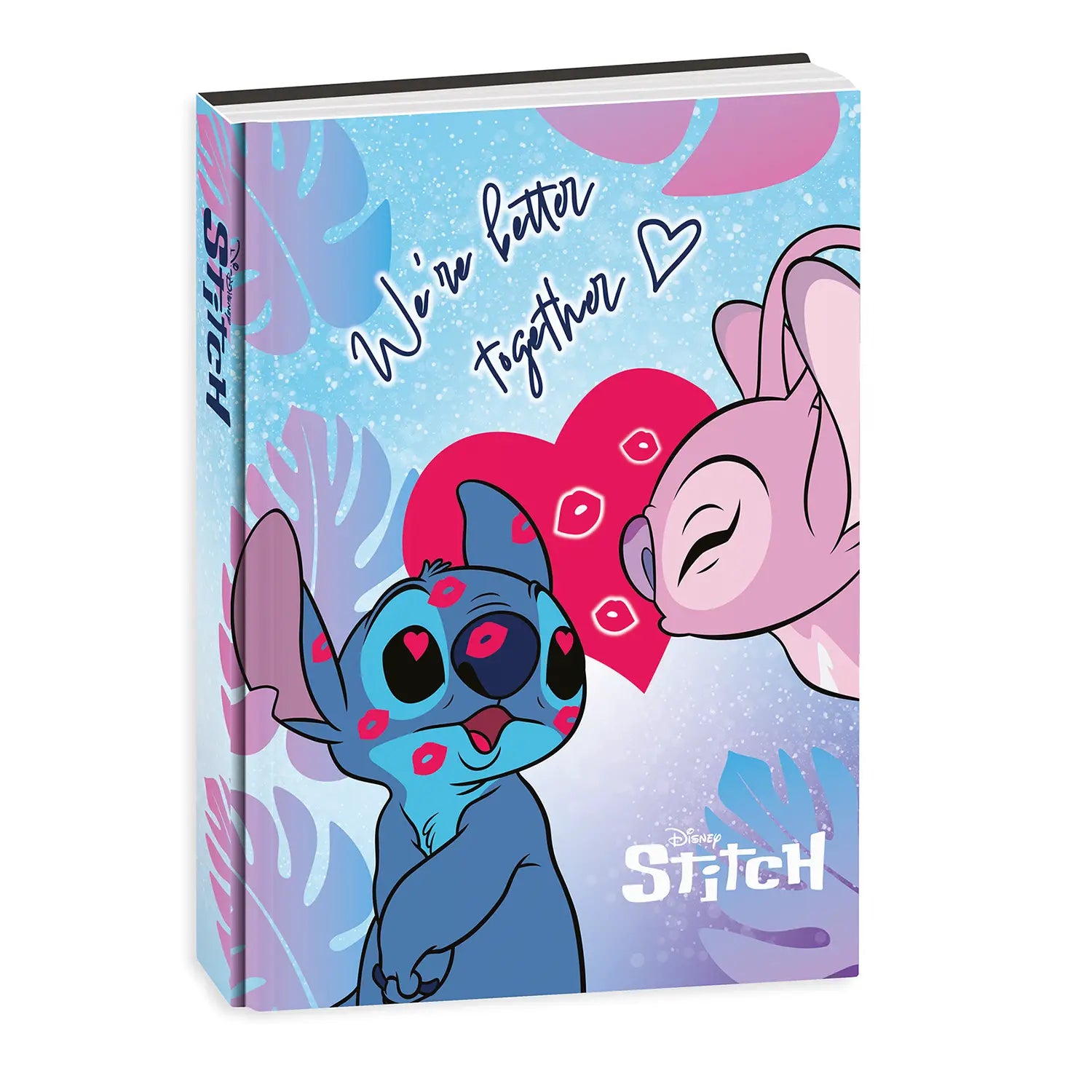 Diario Standard Giornaliero Lilo & Stitch, Non Datato, 10 Mesi - Seven