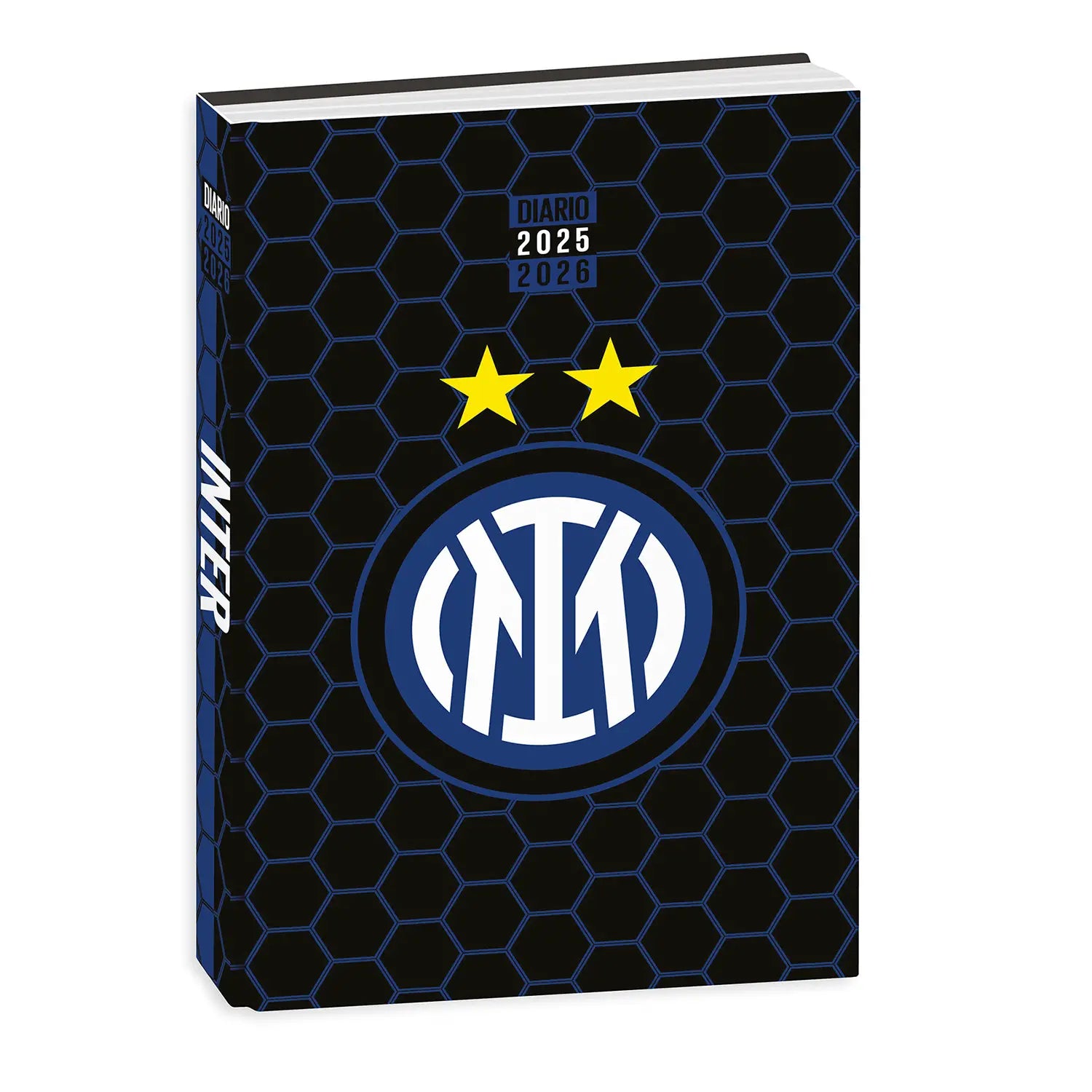 Diario Standard Giornaliero Seven Inter, Datato 2025/2026, 12 Mesi - Fantasie Assortite