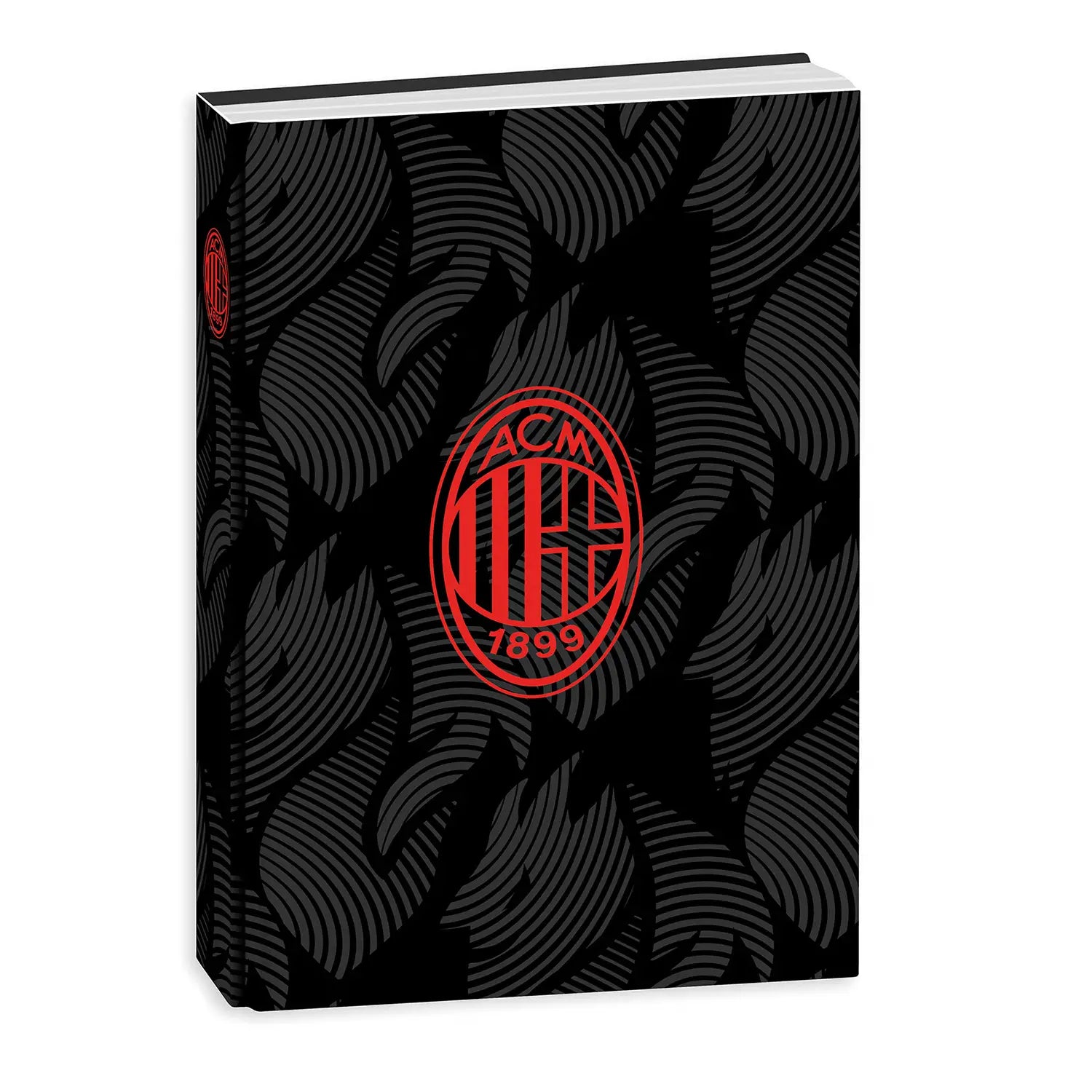 Diario Standard Giornaliero Seven AC Milan, Non Datato, 12 Mesi - Fantasie Assortite