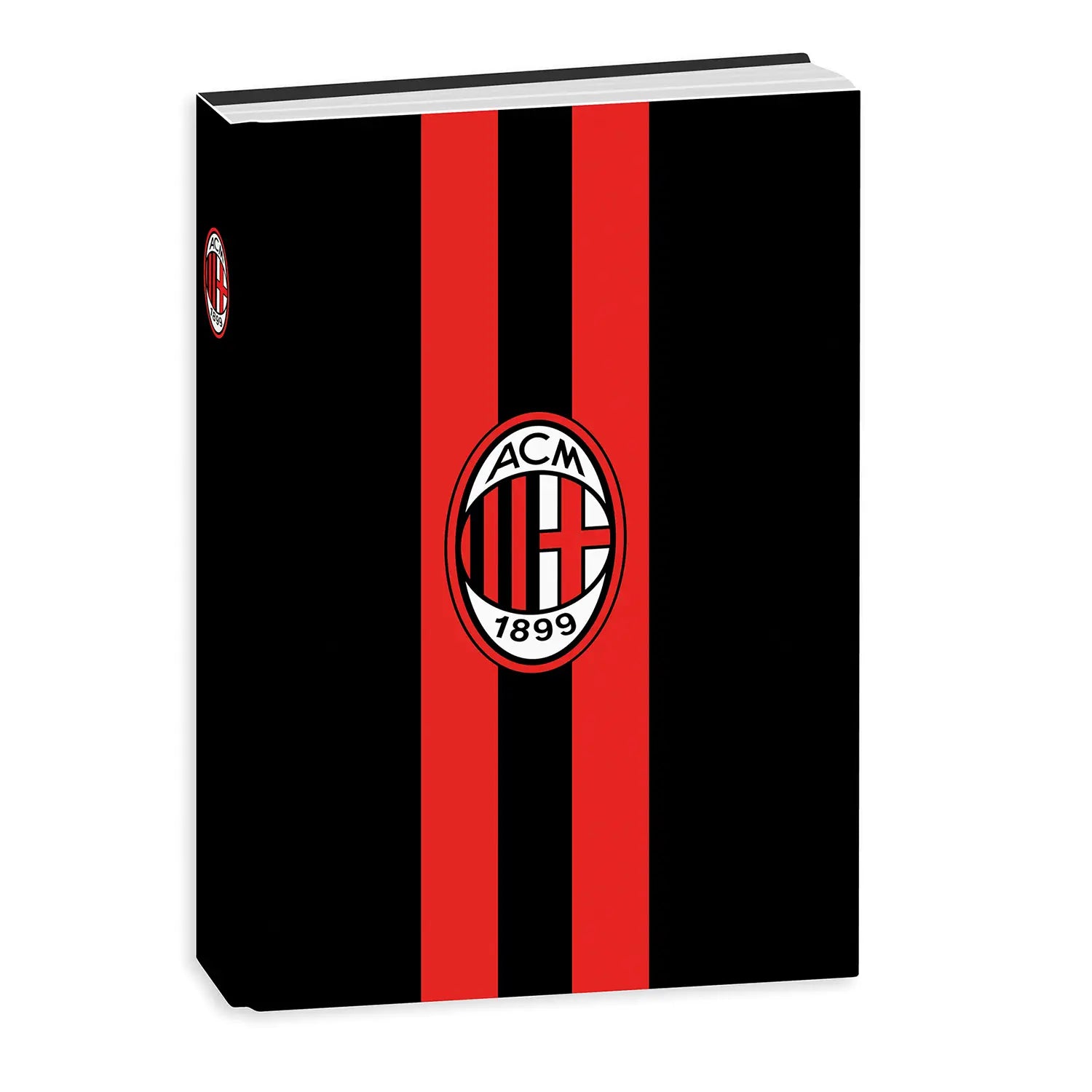 Diario Standard Giornaliero Seven AC Milan, Non Datato, 12 Mesi - Fantasie Assortite