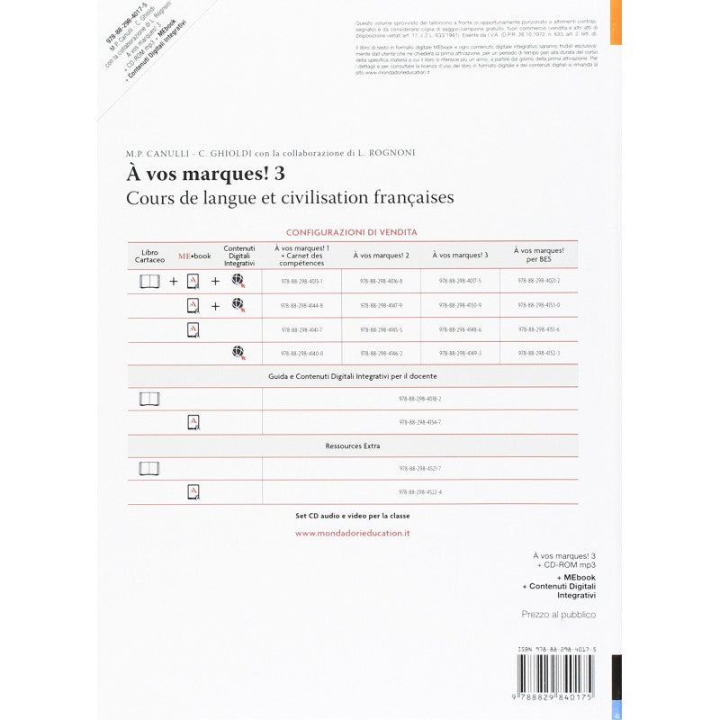 A Vos Marques (vol. 3)