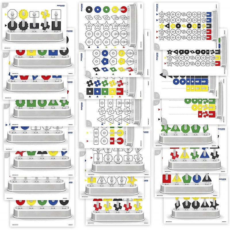 Abacolor Shapes - Abaco Didattico 100 Pezzi