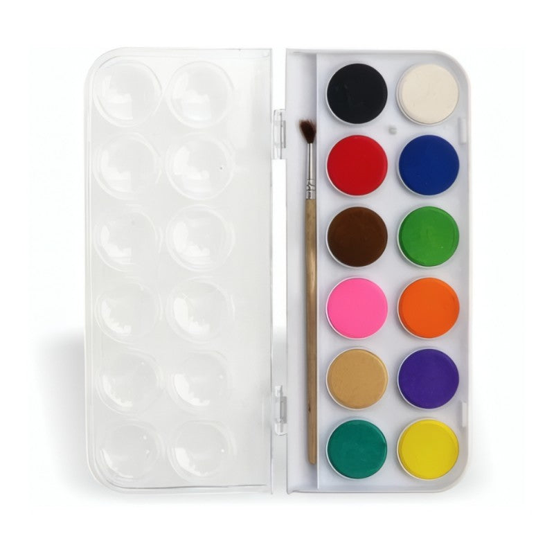 Acquerelli 12 Colori 30 Mm Aq12 - Wiler