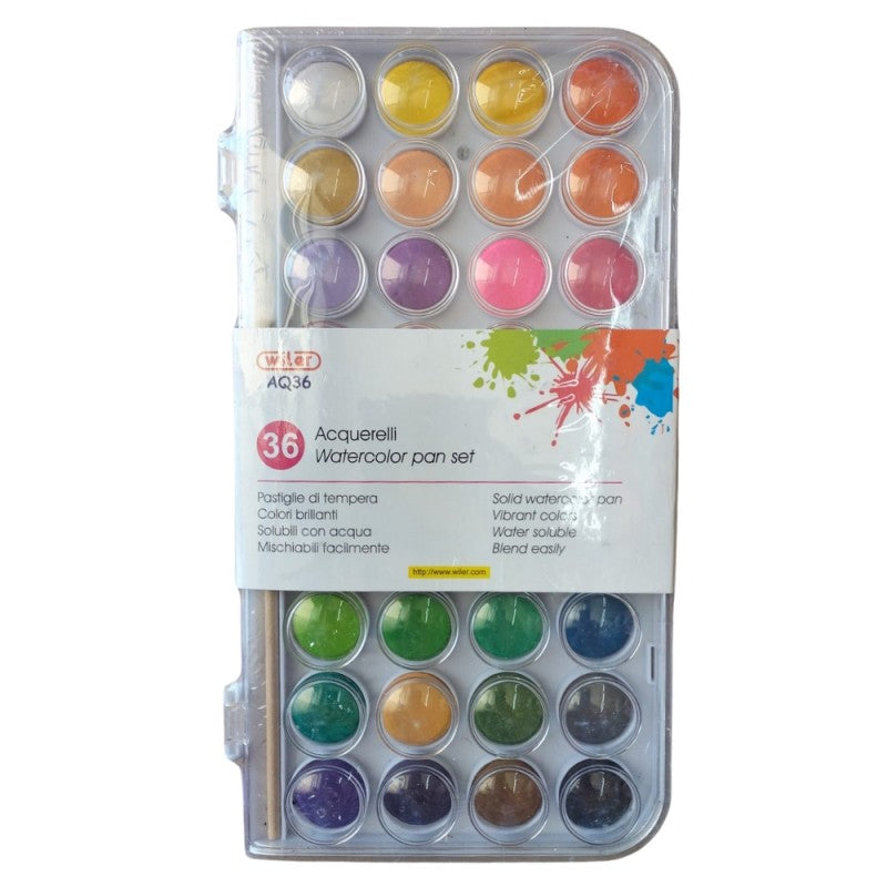 Acquerelli Wiler In 36 Pastiglie - Aq36