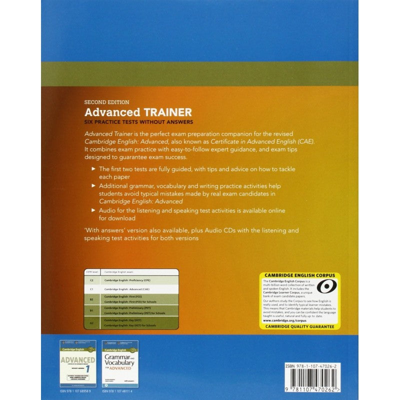 Advanced Trainer, 2nd Edition. Practice Tests