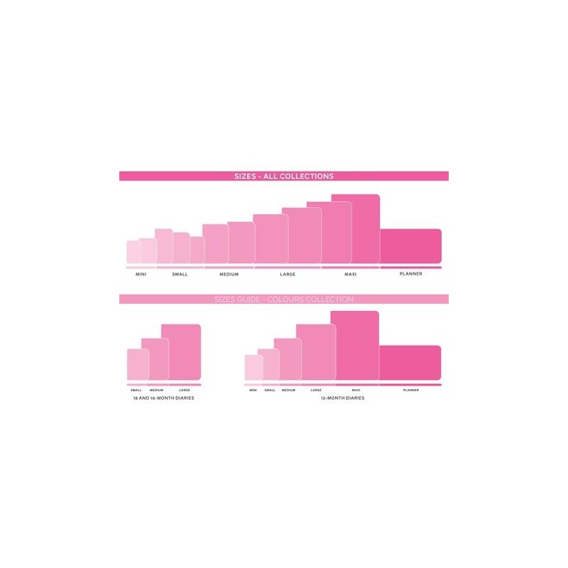 Agenda 2023-2024 Legami, 12 Mesi, Giornaliera, Small, Colors - Crystal Blue