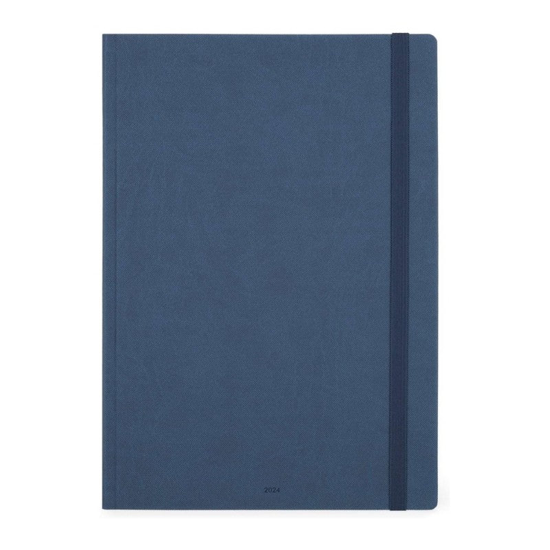 Agenda Giornaliera Maxi Legami 2024 Galactic Blue, 13 Mesi - Blu