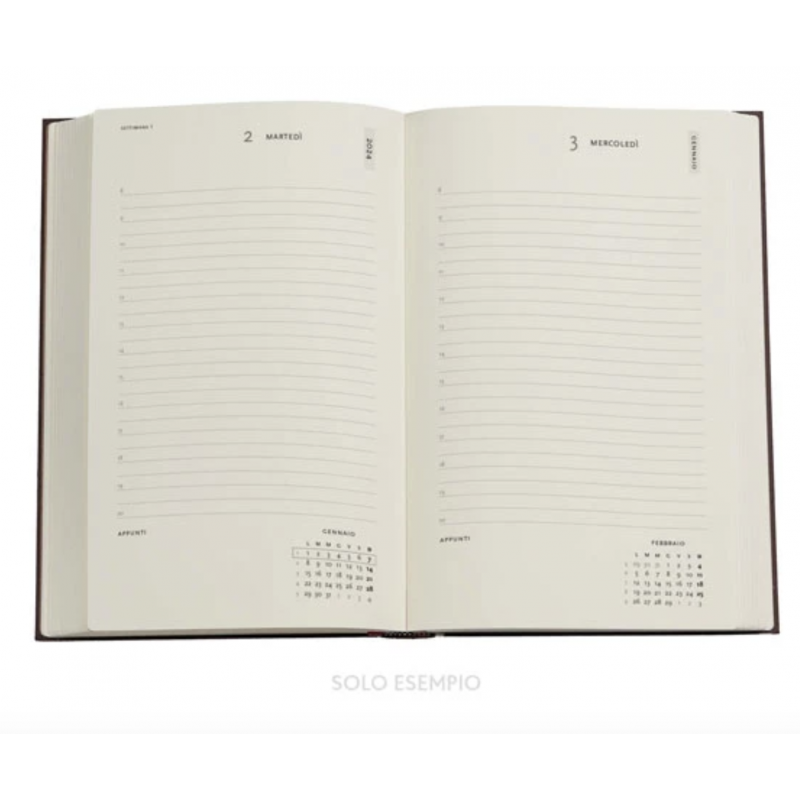 Agenda Giornaliera Maxi Paperblanks 2024, Verticale, 13 Mesi Frederick Douglass Lettera Per I Diritti Civili, Cm 13x21