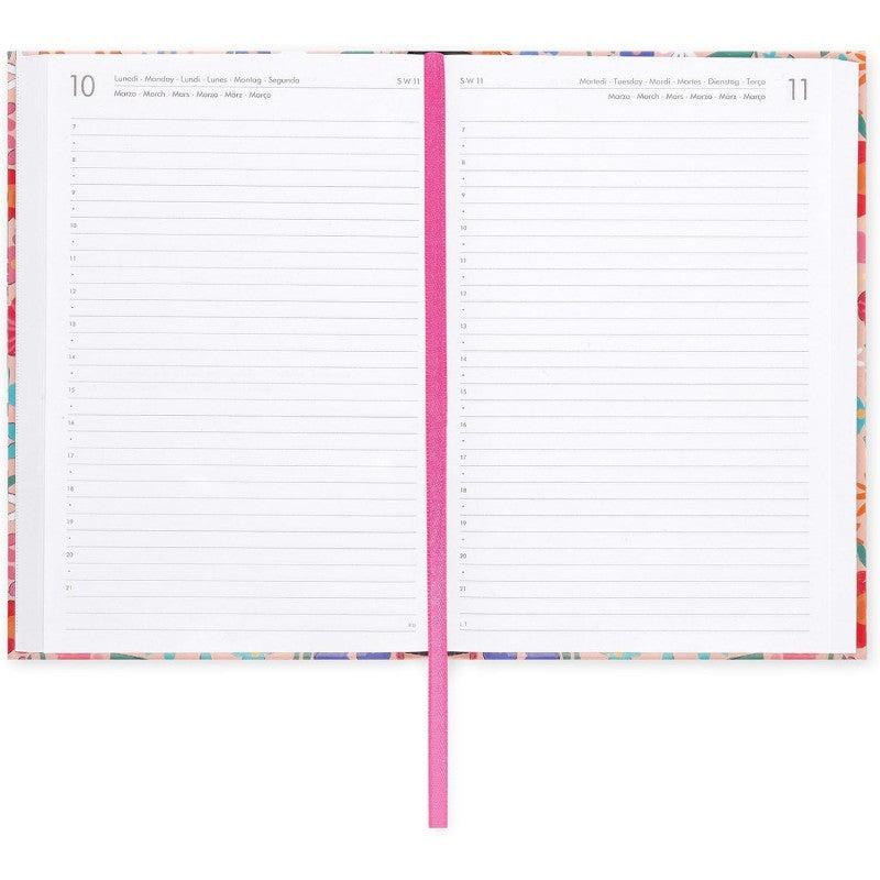 Agenda Medium Legami Flowers 2024/2025 16 Mesi Giornaliera