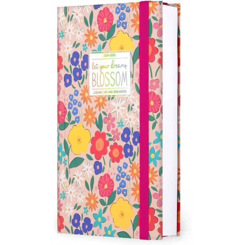 Agenda Medium Legami Flowers 2024/2025 16 Mesi Giornaliera