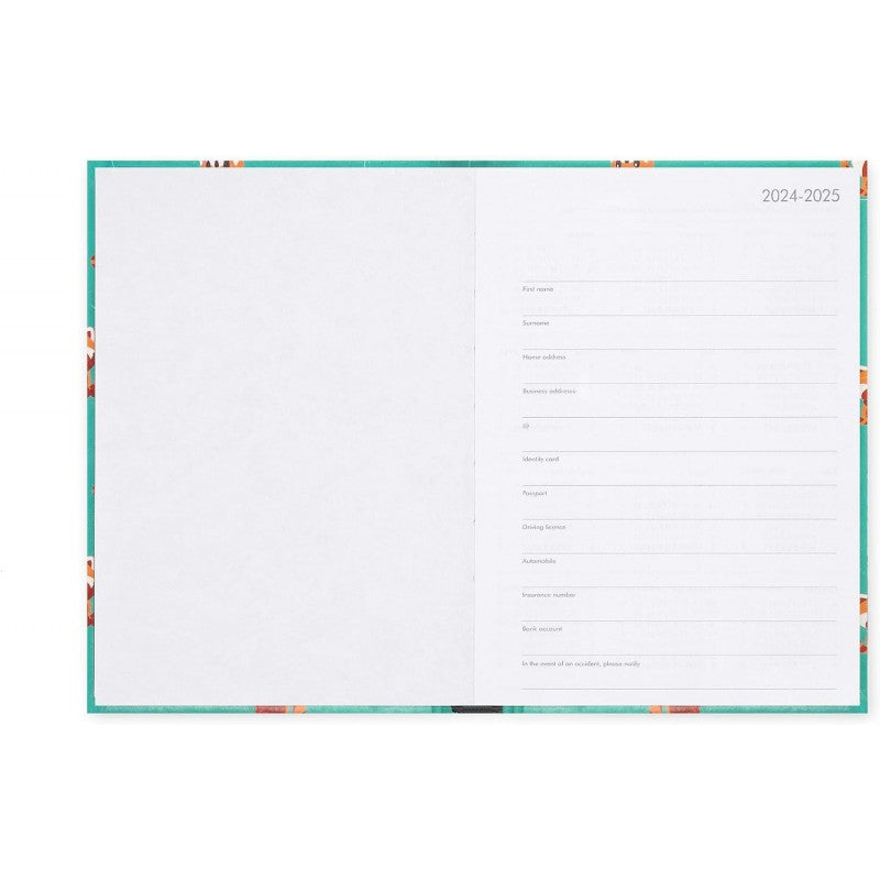 Agenda Medium Legami Red Panda 2024/2025 16 Mesi Giornaliera