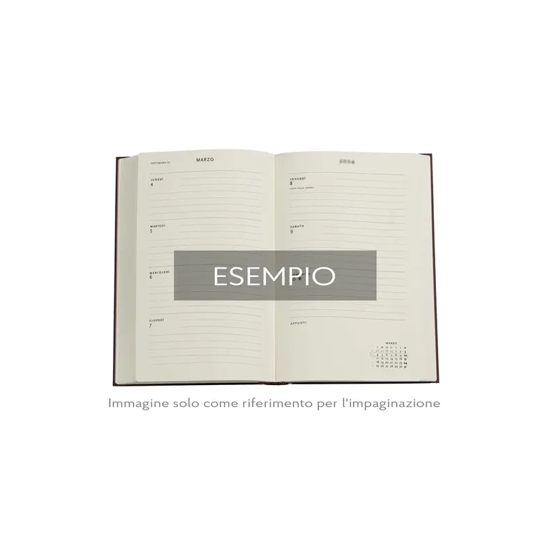 Agenda Mini Paperblanks 2025 Natsu Fiori Rinpa, 176 Pagine 100gr