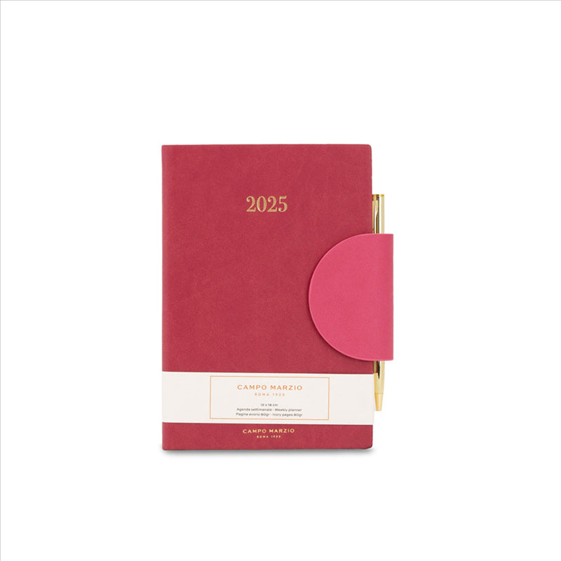 Agenda Settimanale 12x18 Con Flap | Campo Marzio