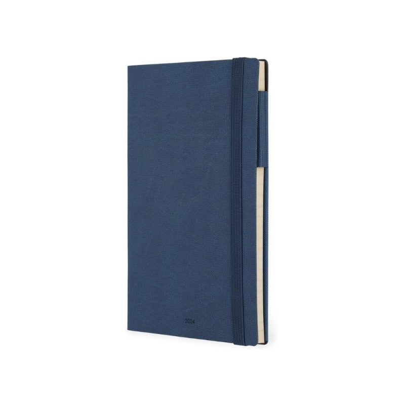 Agenda Settimanale Medium Legami 2024 Galactic Blue, 12 Mesi - Blu