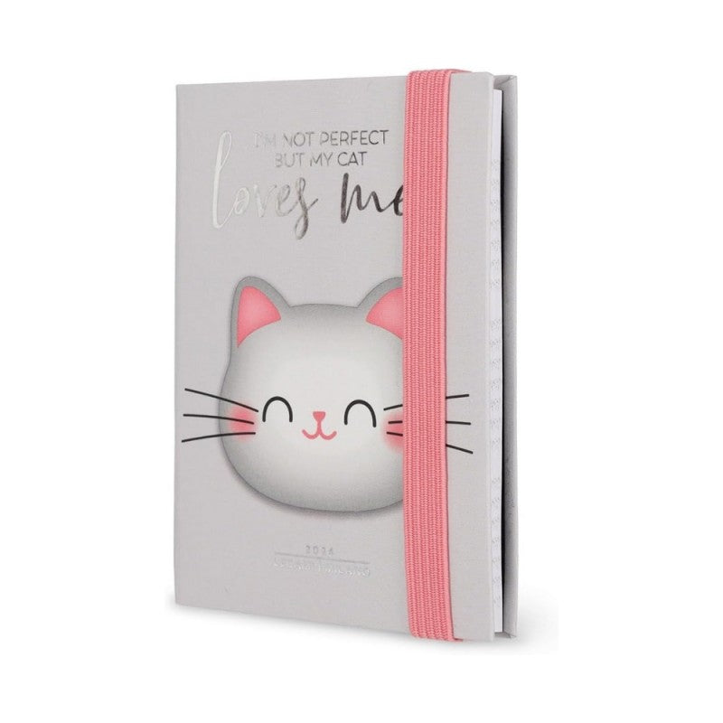 Agenda Settimanale Mini Legami 2024 Kitty, 12 Mesi