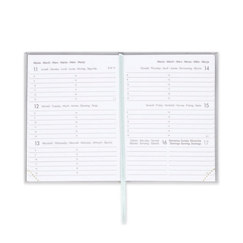 Agenda Settimanale Mini Legami 2024 Kitty, 12 Mesi