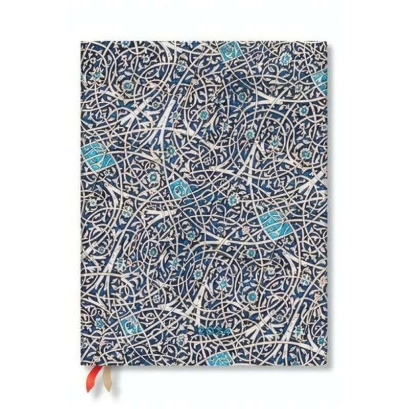 Agenda Settimanale Ultra Paperblanks 2024, Verticale, 12 Mesi, Turchese Granada Mosaico Moresco, Cm 18x23