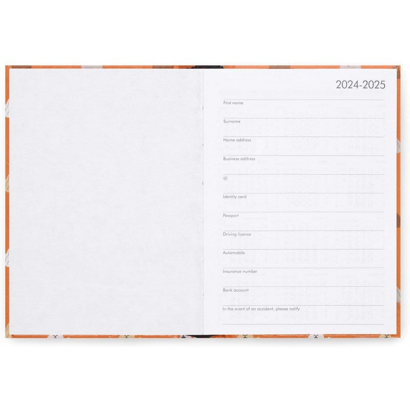 Agenda Small Legami Apricot Dogs 2024/2025 16 Mesi Giornaliera