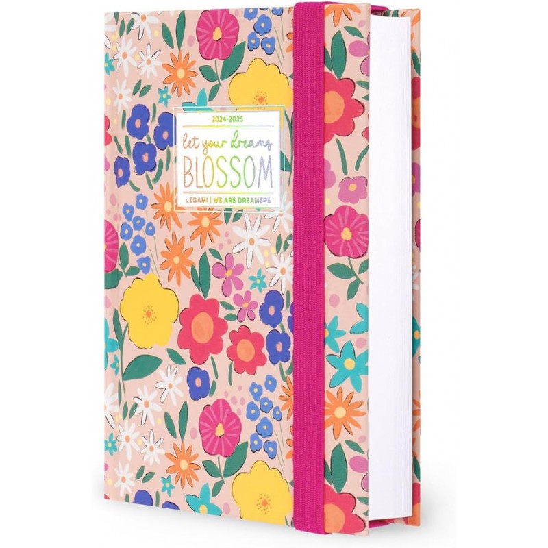 Agenda Small Legami Flowers 2024/2025 16 Mesi Giornaliera
