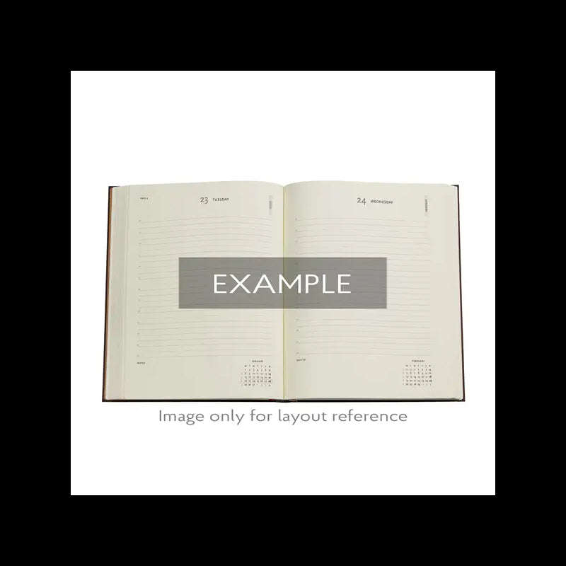 Agenda Ultra Paperblanks 2025 Rubedo Cockerell Marbled Paper, 432 Pagine 80gr