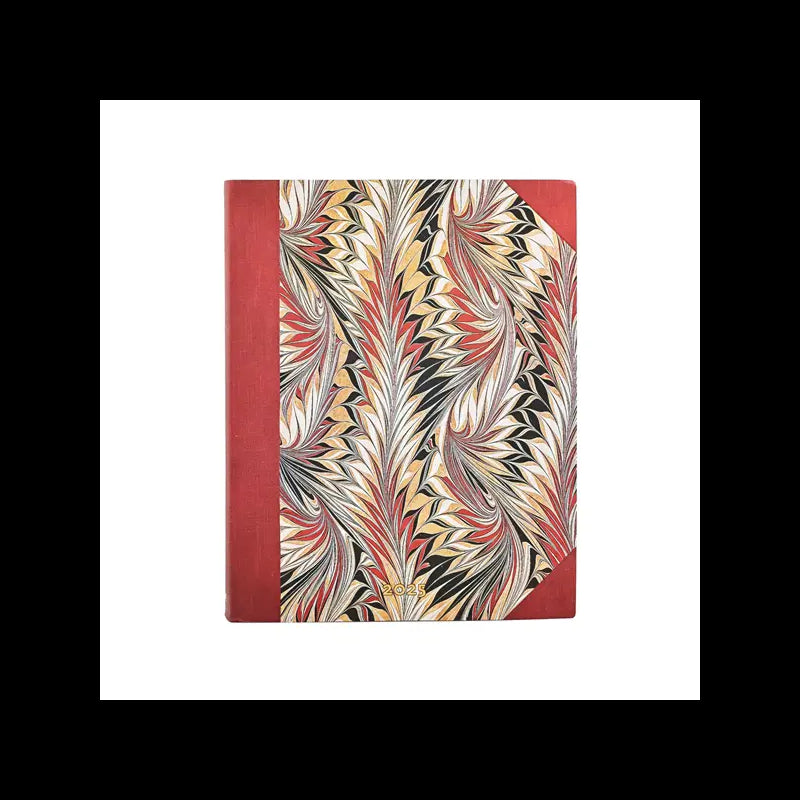 Agenda Ultra Paperblanks 2025 Rubedo Cockerell Marbled Paper, 432 Pagine 80gr