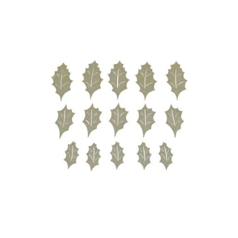 Agrifoglio Feltro Stardust 20x18 Cm - Termoformabile 3 Mm - Bianco Iridescente Glitter - Renkalik