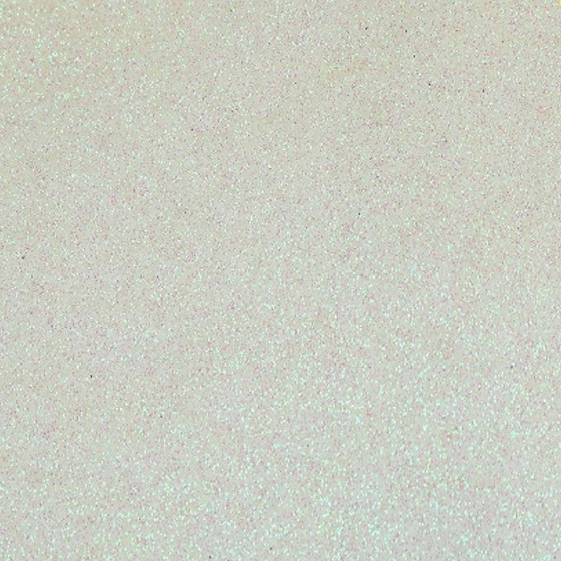 Agrifoglio Feltro Stardust 20x18 Cm - Termoformabile 3 Mm - Bianco Iridescente Glitter - Renkalik