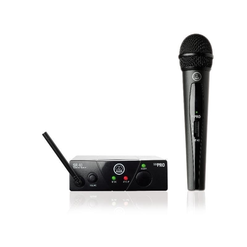 Akg Wms 40 Mini Vocal, Kit Radiomicrofono Palmare (gelato) - Ism1