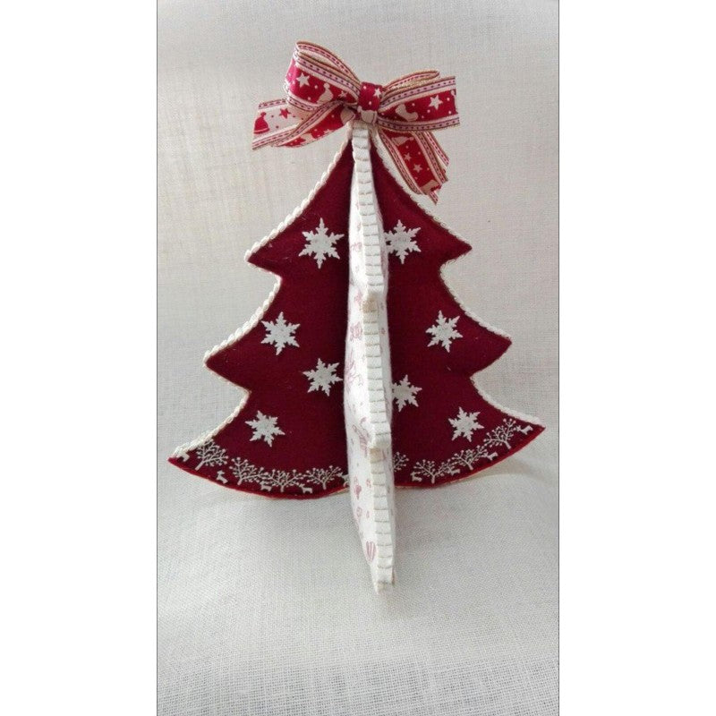 Alberello Di Natale In Legno E Pannolenci