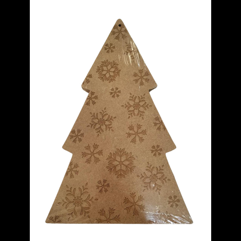 Albero Di Natale Con Fiocchi Di Neve Angel B