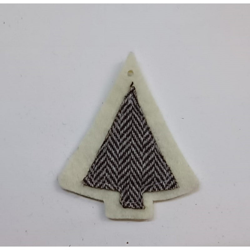 Albero Scozzese In Feltro Con Foro