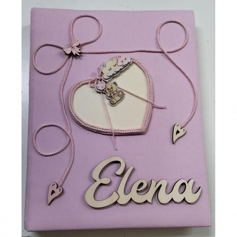 Album Foto Nascita Personalizzabile Bimbo/bimba + Scatola