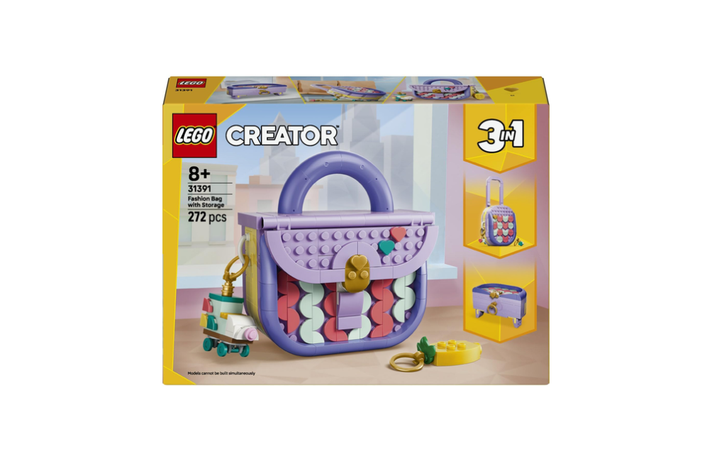 LEGO Creator 3 in 1 Borsetta alla Moda Portaoggetti 31391