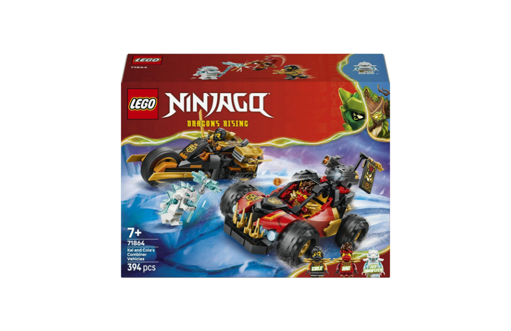 LEGO Ninjago Veicoli combinanti di Kai e Cole 71864