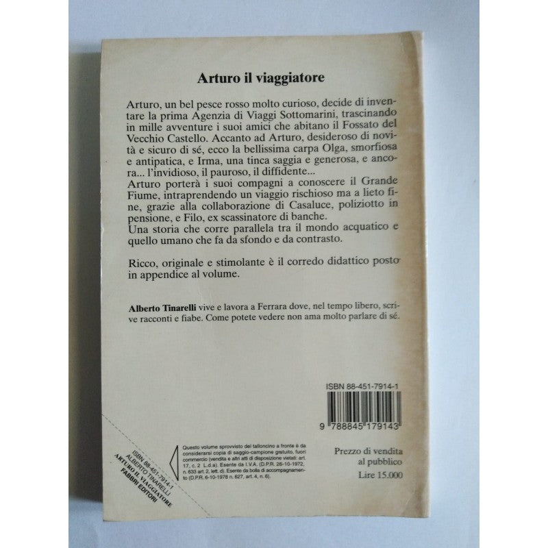 Arturo Il Viaggiatore - Alberto Tinarelli