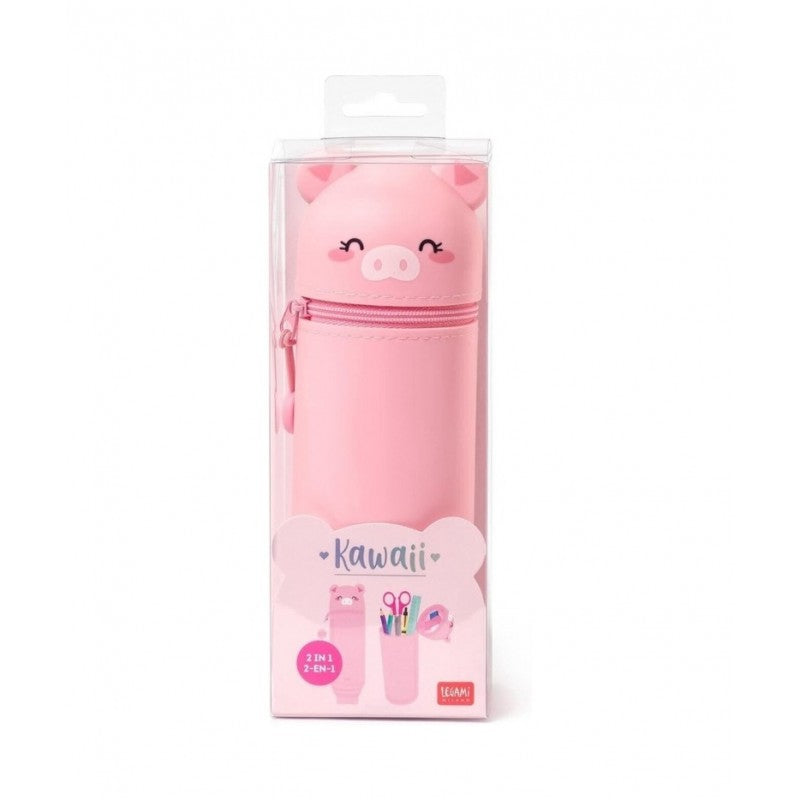 Astuccio 2 In 1 Silicone Kawaii Piggy - Legami