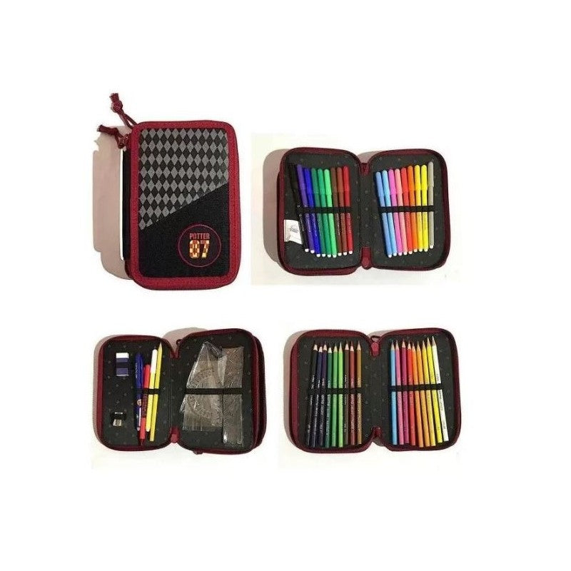 Astuccio 3 Zip 2021 - Harry Potter