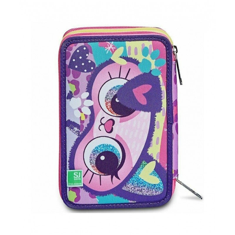 Astuccio 3 Zip Animali Fantasy Da Sj – Seven