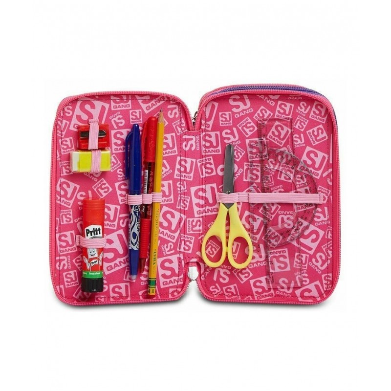 Astuccio 3 Zip Animali Fantasy Da Sj – Seven