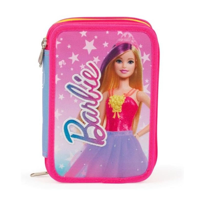 Astuccio 3 Zip Barbie – Giochi Preziosi