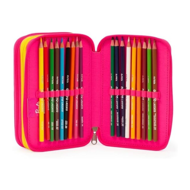 Astuccio 3 Zip Barbie – Giochi Preziosi