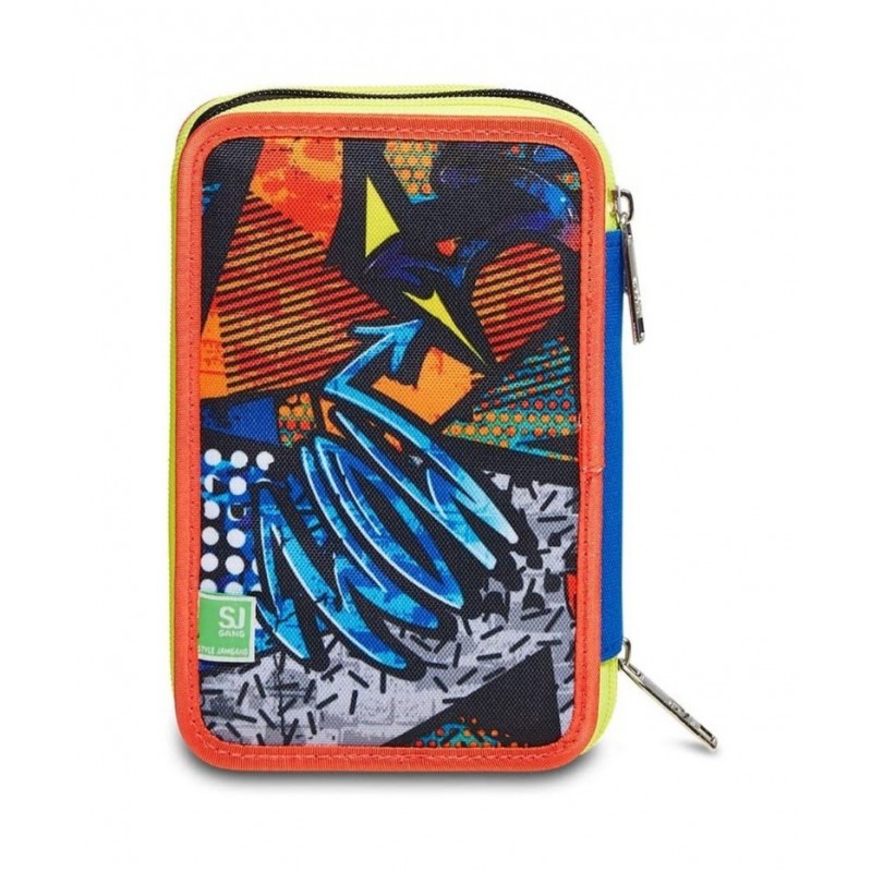 Astuccio 3 Zip Facce Da Sj - Seven