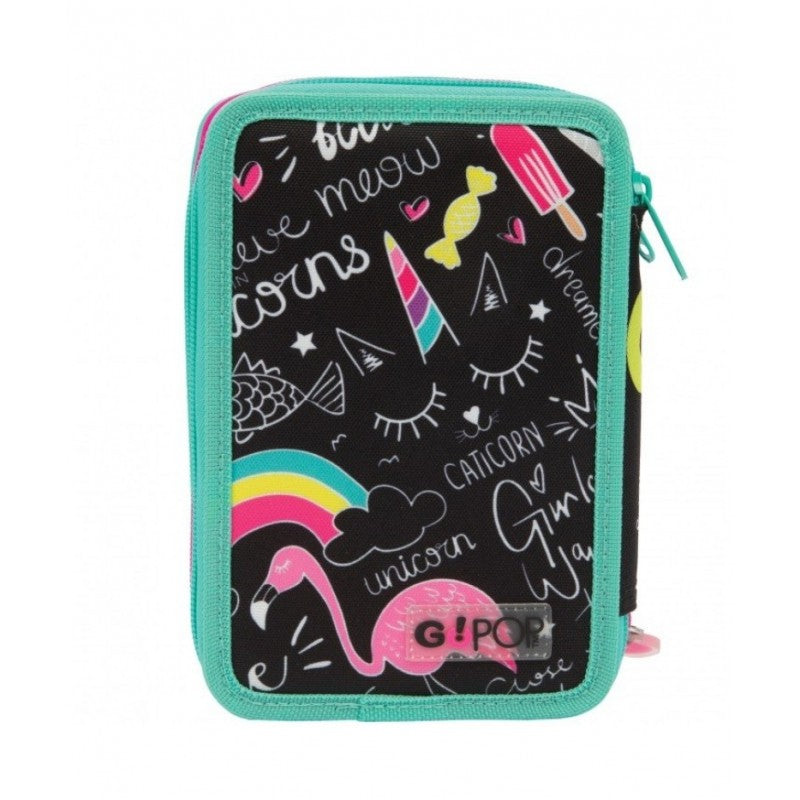 Astuccio 3 Zip Go!pop – Fantasie Assortite