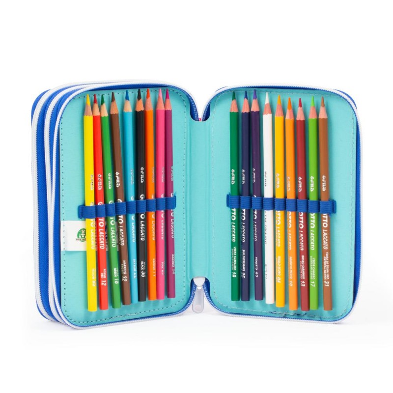 Astuccio 3 Zip Gopop Sweet Jungle