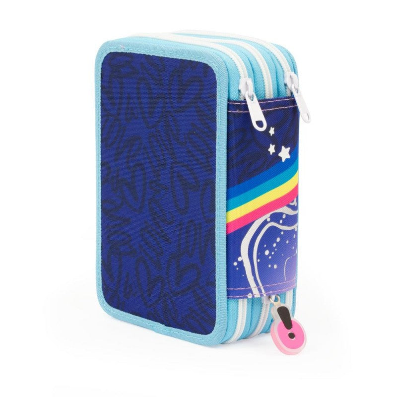 Astuccio 3 Zip Gopop Unicorn
