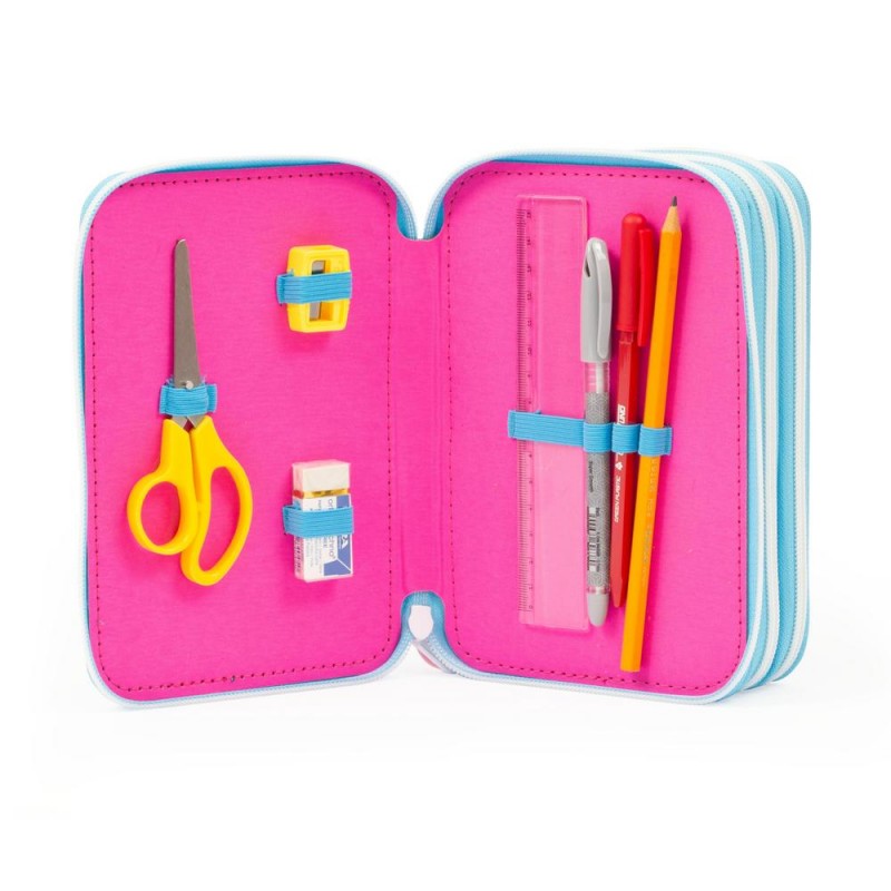 Astuccio 3 Zip Gopop Unicorn