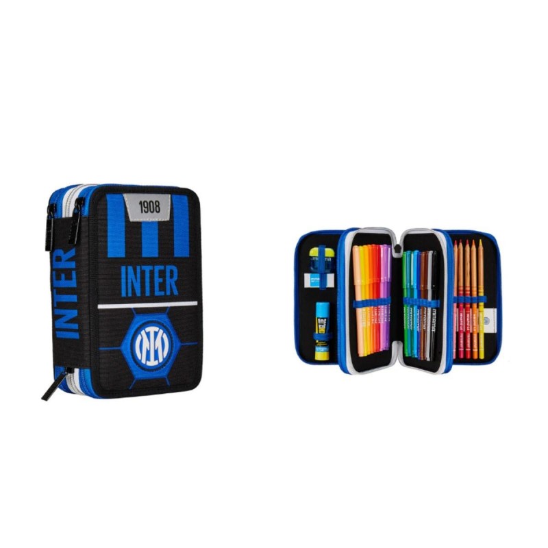 Astuccio 3 Zip Inter Fino Alla Vittoria